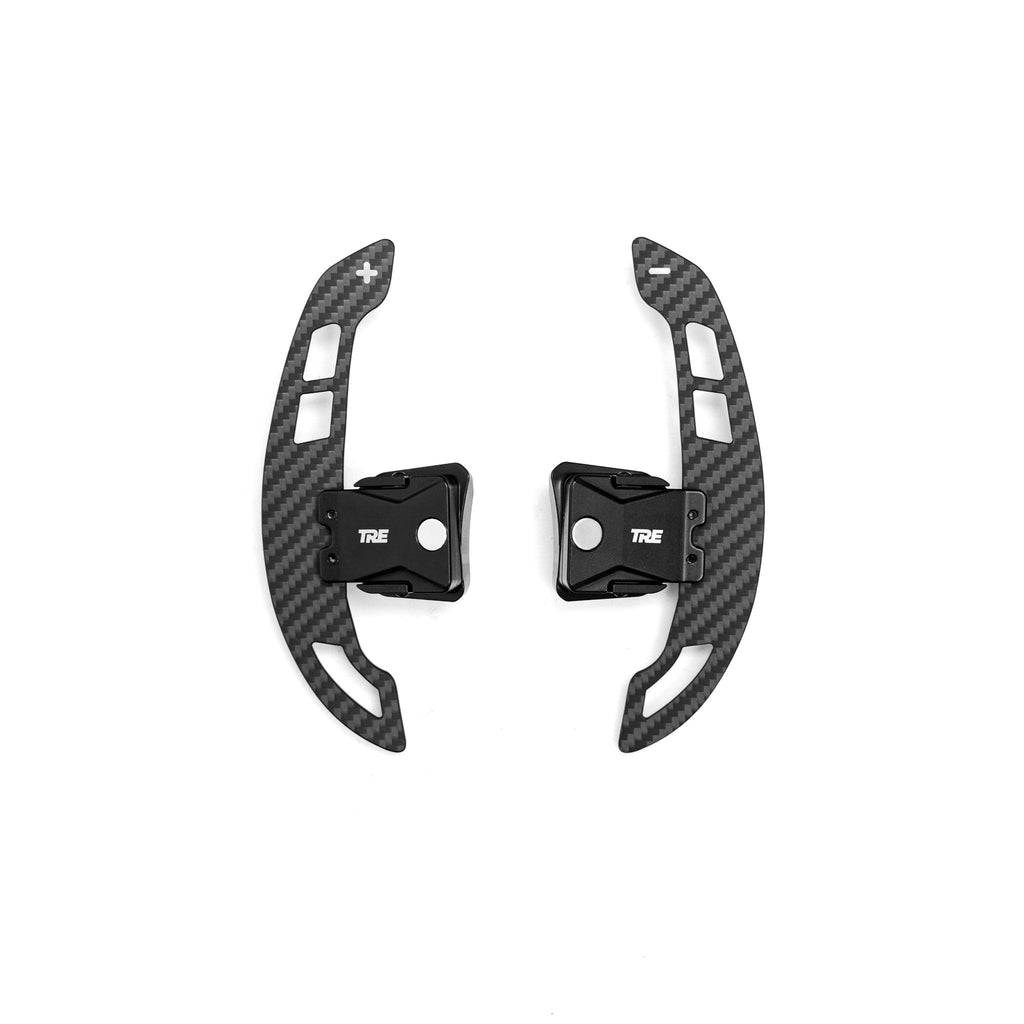 Audi R8 4S Pre-Preg Carbon Fibre Magnetic Shift Paddle Set by FORM - AUTOID® - Paddle Shifters - FORM Industries