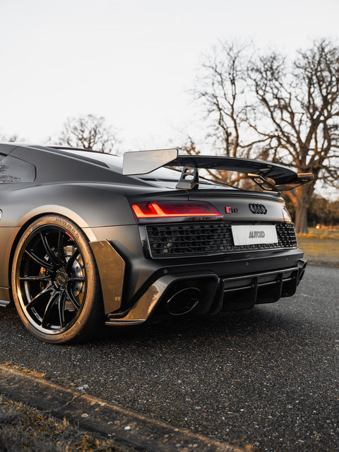 Audi R8 4S Pre-Preg Carbon Fibre Rear Wing by FORM - AUTOID® - Rear Wings - FORM Industries