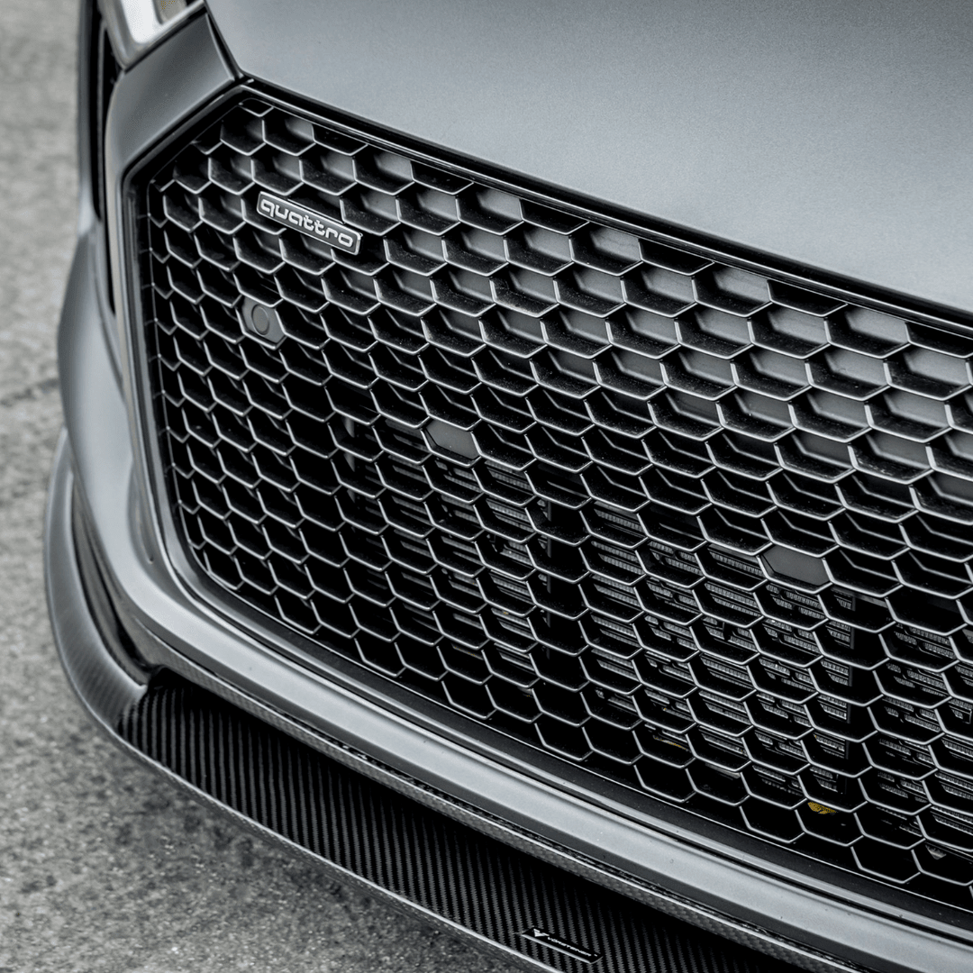 Audi R8 Carbon Fiber Front Spoiler by Vorsteiner - AUTOID® - Front Lips & Splitters - Vorsteiner