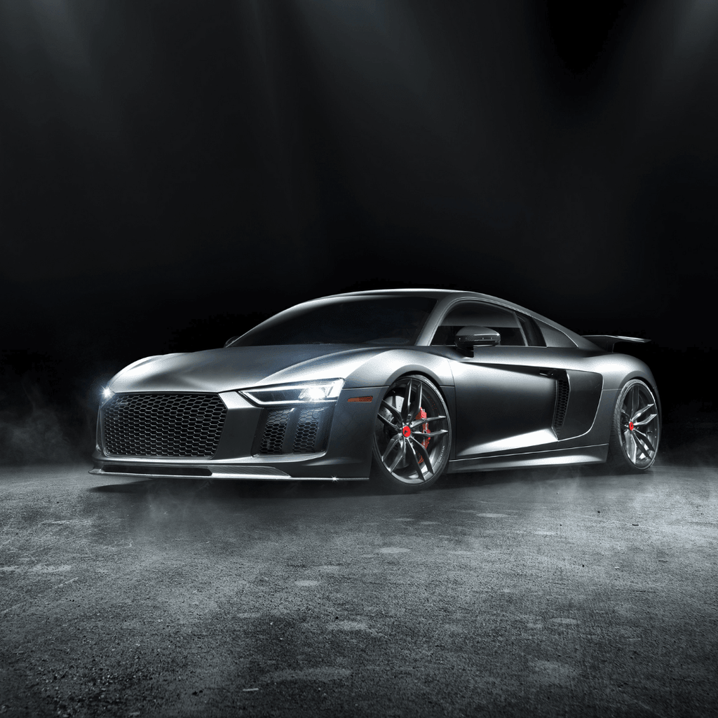 Audi R8 Carbon Fiber Front Spoiler by Vorsteiner - AUTOID® - Front Lips & Splitters - Vorsteiner