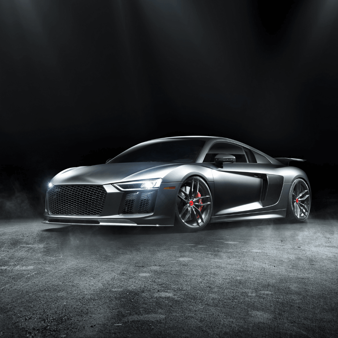 Audi R8 Carbon Fiber Front Spoiler by Vorsteiner - AUTOID® - Front Lips & Splitters - Vorsteiner