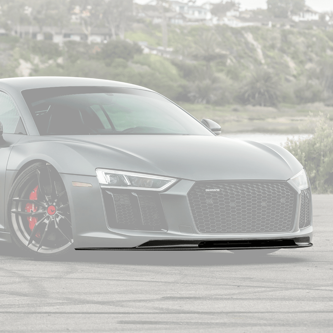 Audi R8 Carbon Fiber Front Spoiler by Vorsteiner - AUTOID® - Front Lips & Splitters - Vorsteiner