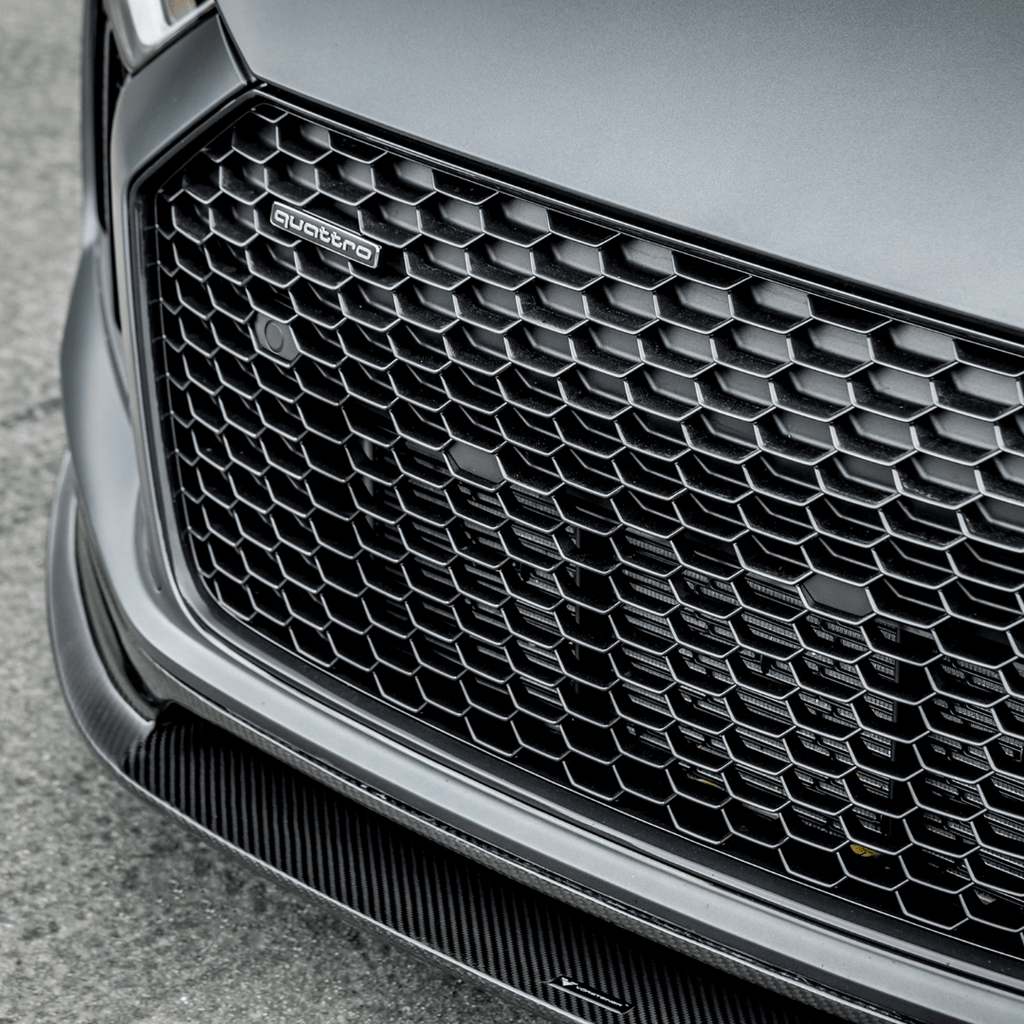 Audi R8 Carbon Fiber Front Spoiler by Vorsteiner - AUTOID - Front Lips & Splitters - Vorsteiner