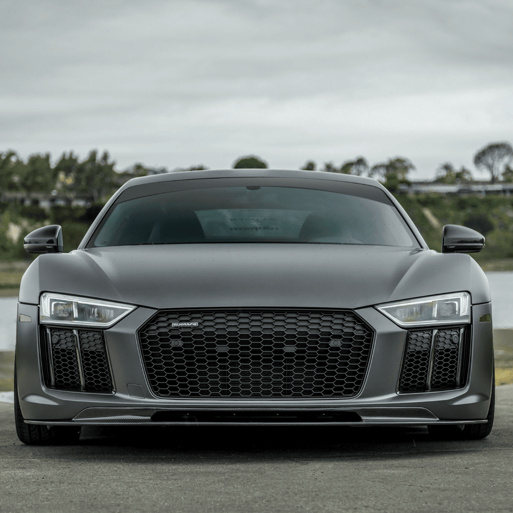 Audi R8 Carbon Fiber Front Spoiler by Vorsteiner - AUTOID® - Front Lips & Splitters - Vorsteiner