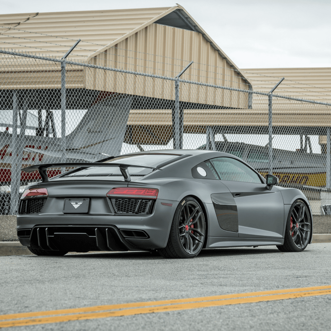 Audi R8 Carbon Fiber Rear Diffuser by Vorsteiner - AUTOID® - Rear Diffusers - Vorsteiner
