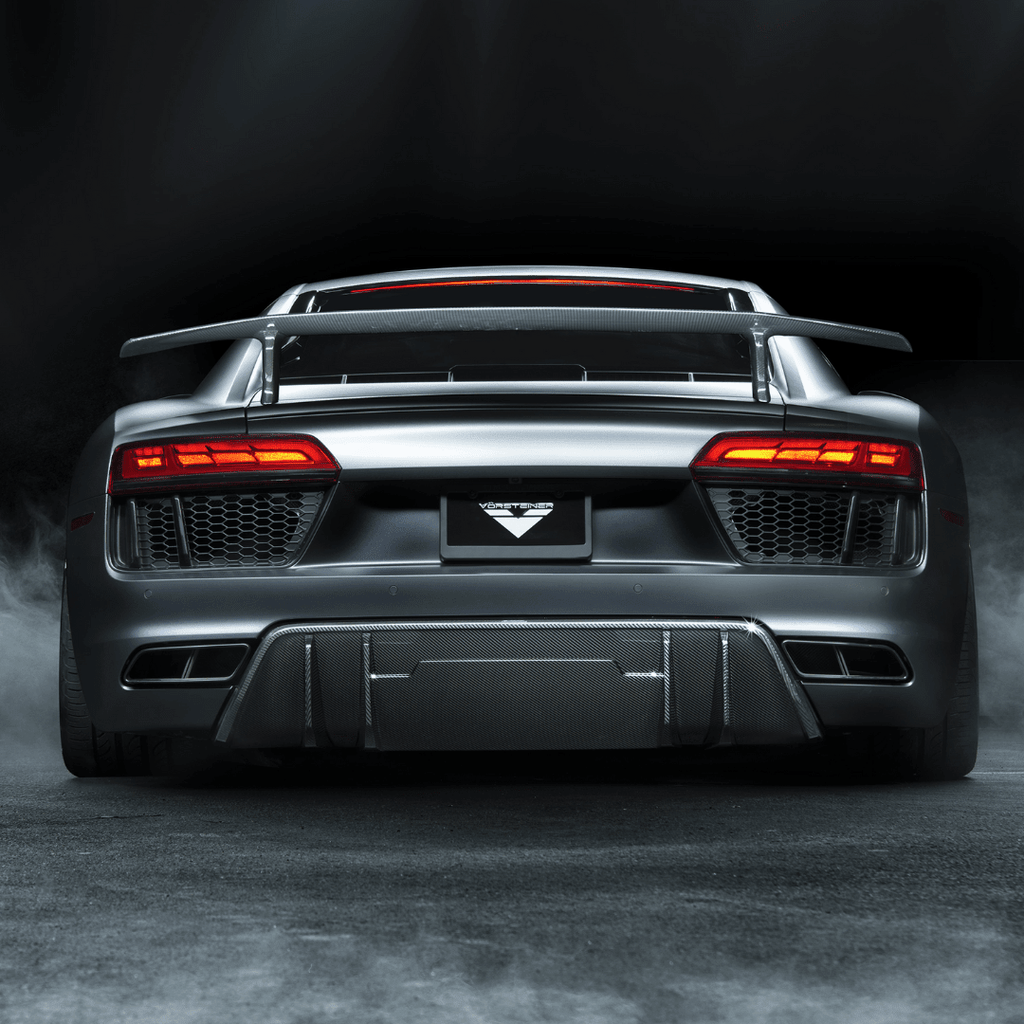 Audi R8 Carbon Fiber Wing by Vorsteiner - AUTOID® - Rear Wings - Vorsteiner