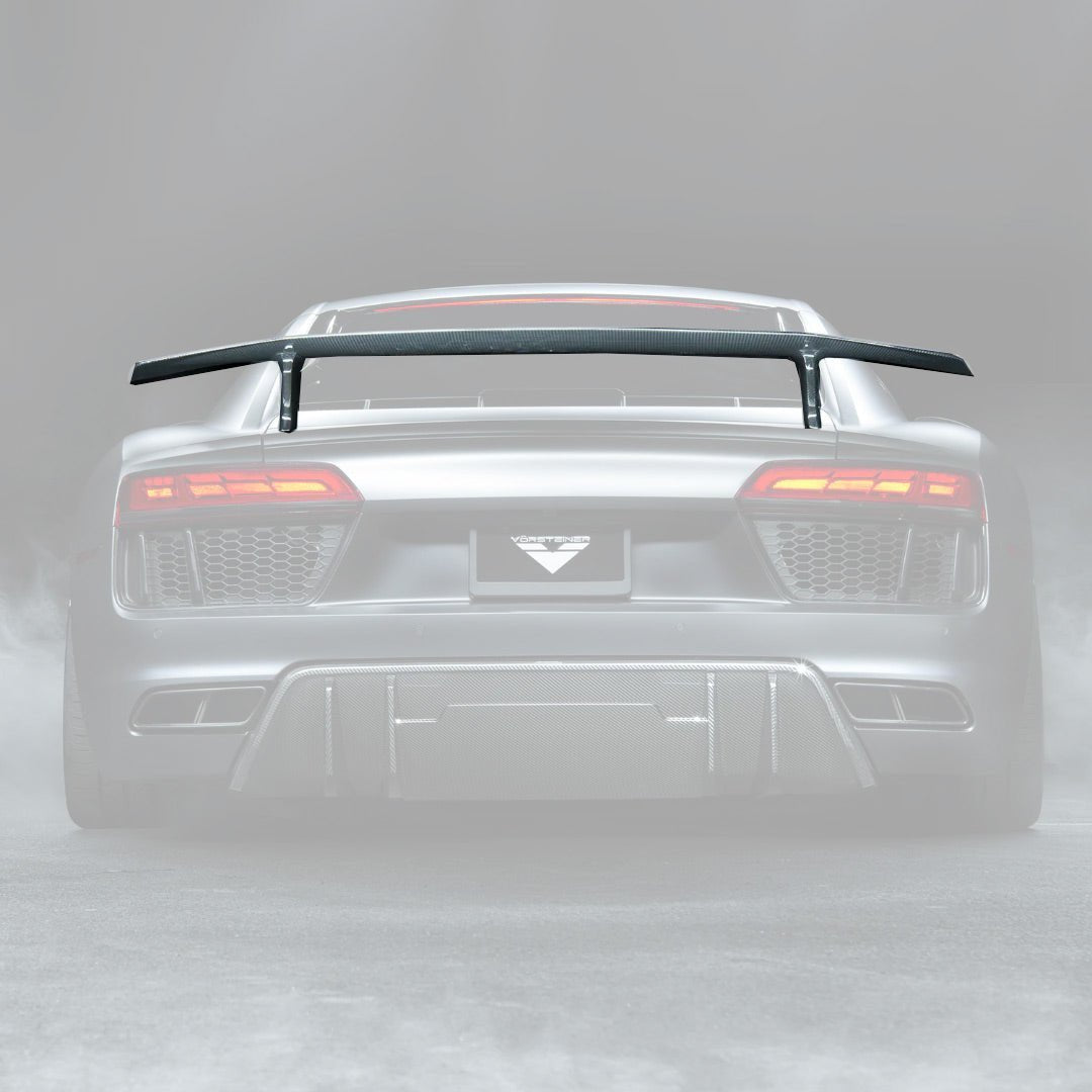 Audi R8 Carbon Fiber Wing by Vorsteiner - AUTOID® - Rear Wings - Vorsteiner