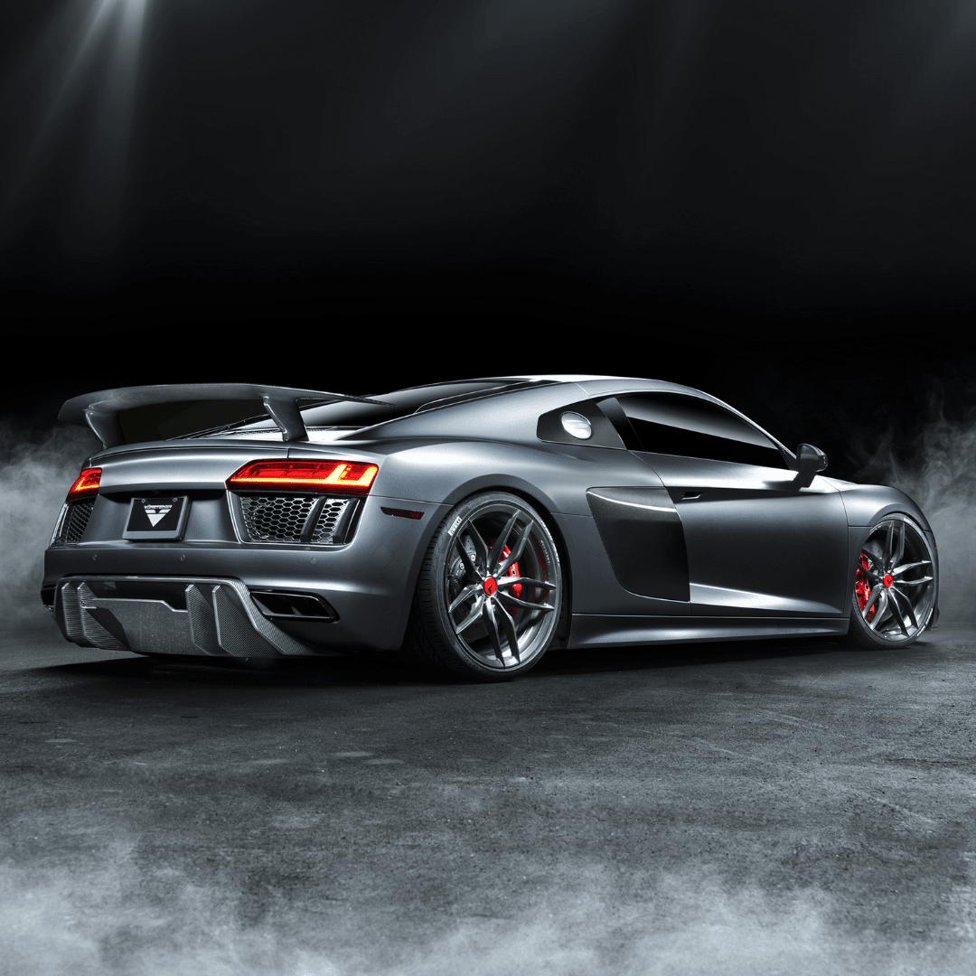 Audi R8 Carbon Fiber Wing by Vorsteiner - AUTOID® - Rear Wings - Vorsteiner