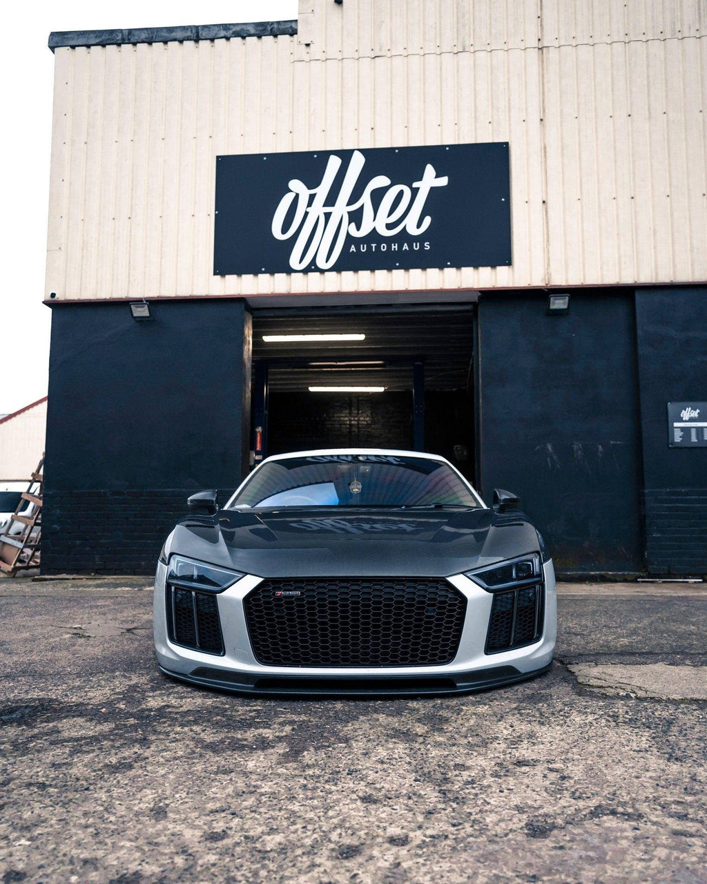 Audi R8 Gen 2 4S Carbon Fibre Competition Front Bonnet - AUTOID® - Front Hood - FORM Industries