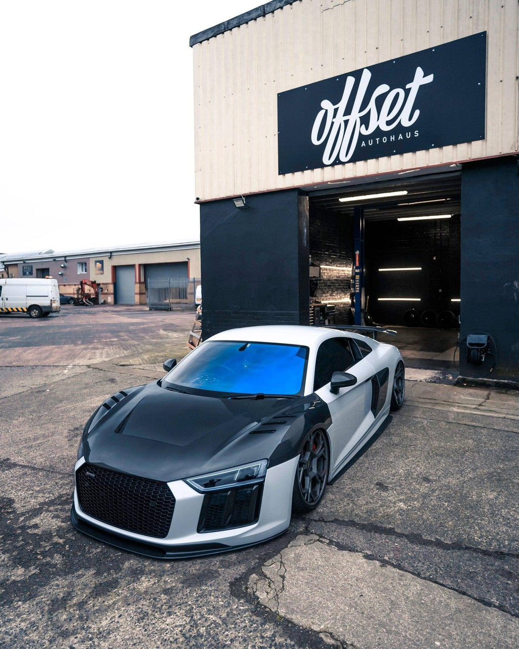 Audi R8 Gen 2 4S Carbon Fibre Competition Front Bonnet - AUTOID® - Front Hood - FORM Industries
