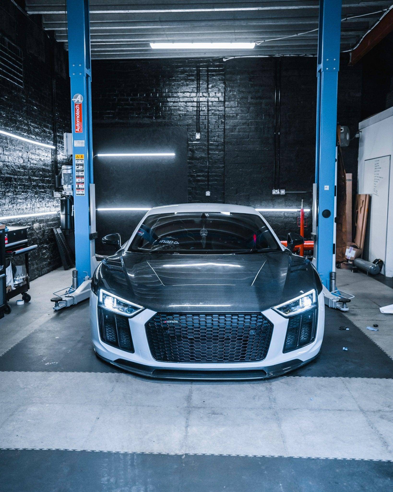 Audi R8 Gen 2 4S Carbon Fibre Competition Front Bonnet - AUTOID® - Front Hood - FORM Industries