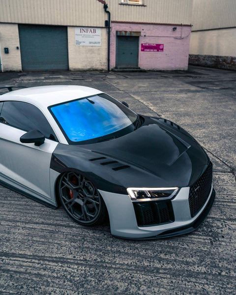 Audi R8 Gen 2 4S Carbon Fibre Competition Front Bonnet - AUTOID® - Front Hood - FORM Industries