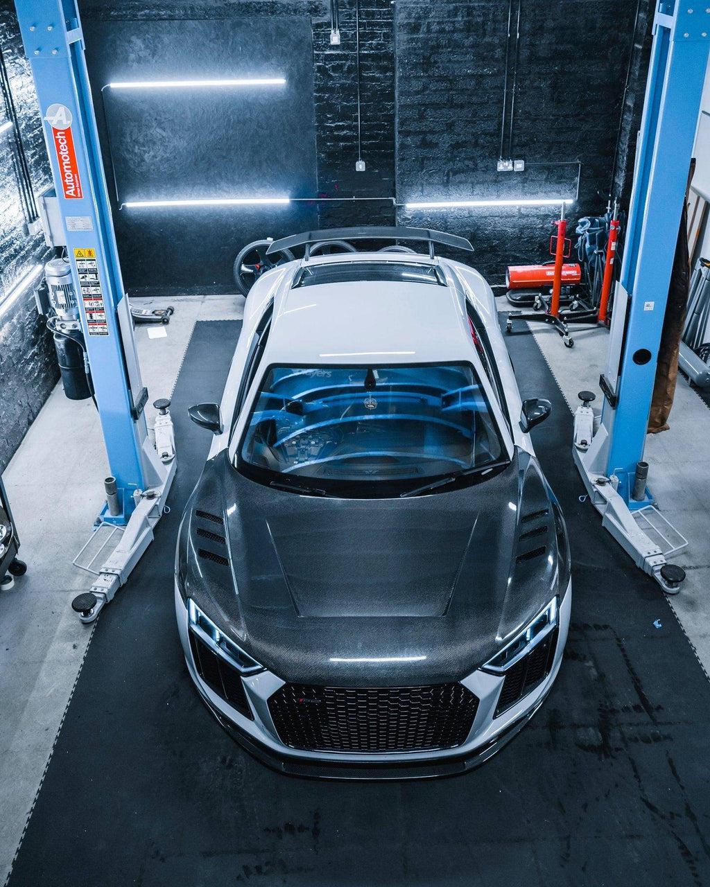 Audi R8 Gen 2 4S Carbon Fibre Competition Front Bonnet - AUTOID® - Front Hood - FORM Industries