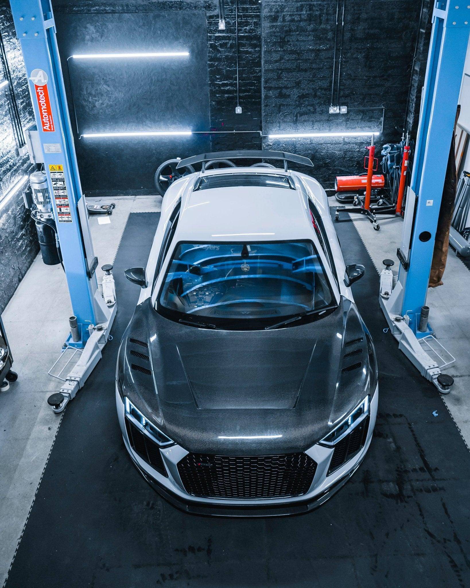 Audi R8 Gen 2 4S Carbon Fibre Competition Front Bonnet - AUTOID® - Front Hood - FORM Industries