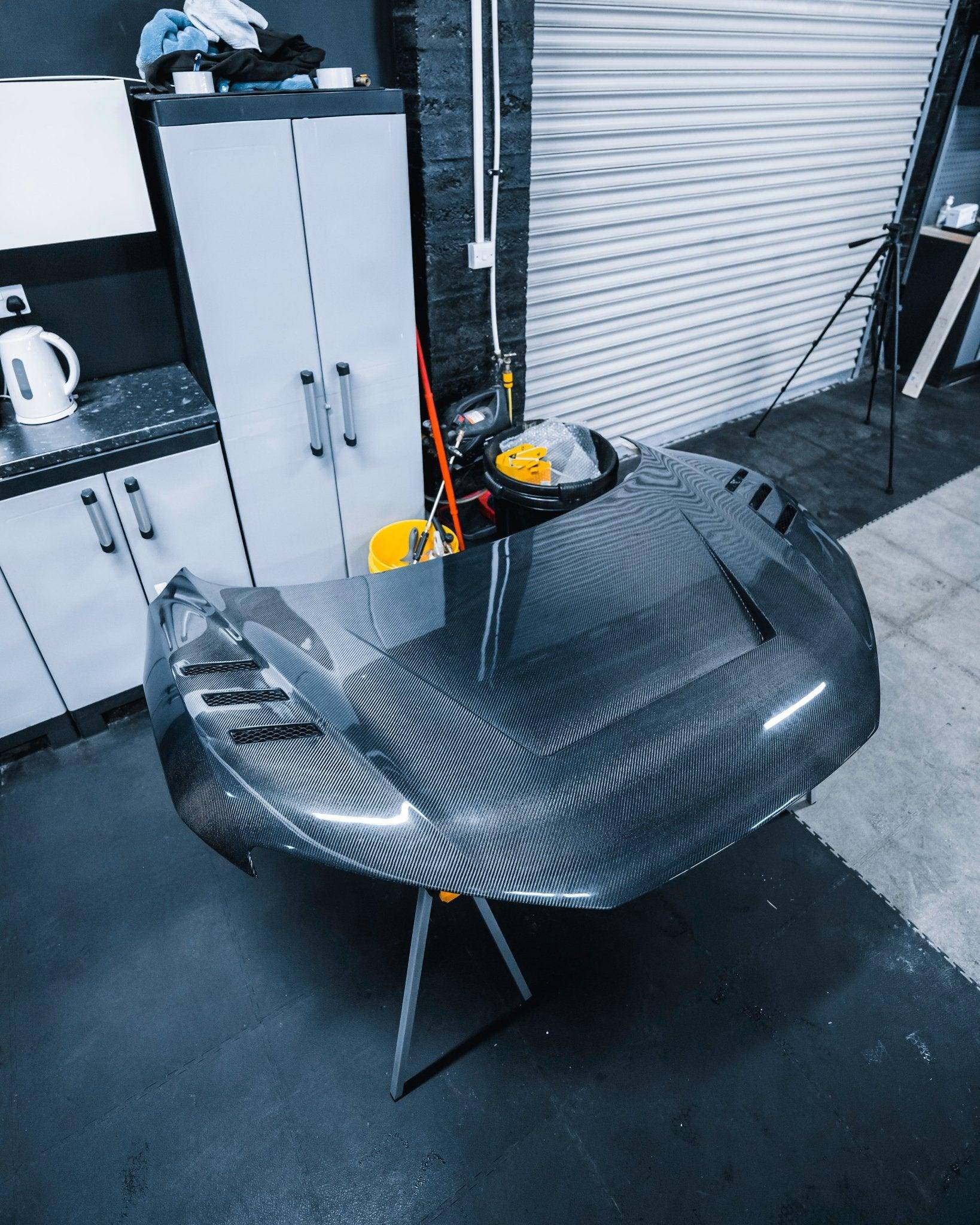 Audi R8 Gen 2 4S Carbon Fibre Competition Front Bonnet - AUTOID® - Front Hood - FORM Industries