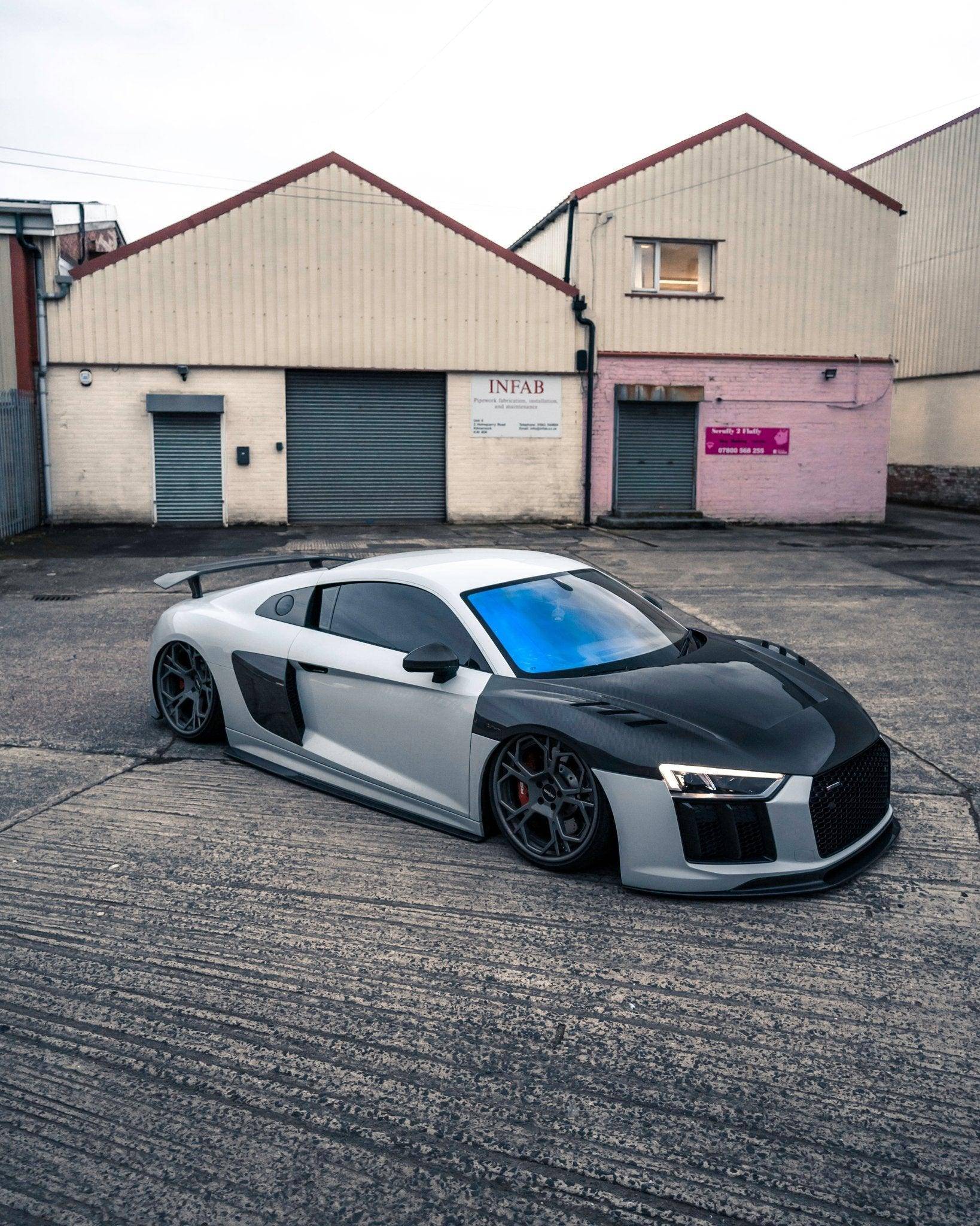 Audi R8 Gen 2 4S Carbon Fibre Competition Front Bonnet - AUTOID® - Front Hood - FORM Industries