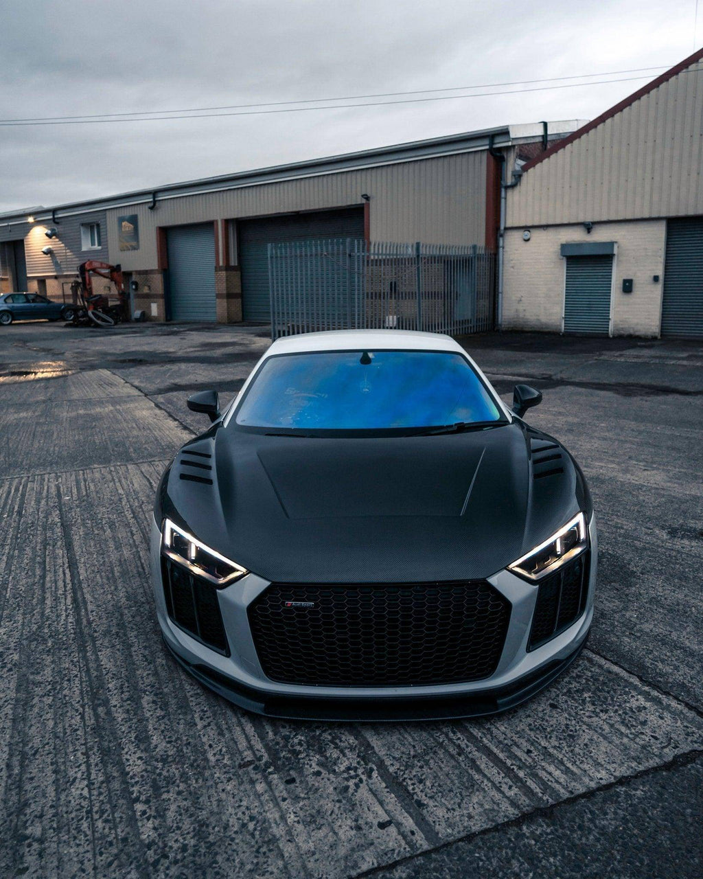 Audi R8 Gen 2 4S Carbon Fibre Competition Front Bonnet - AUTOID® - Front Hood - FORM Industries