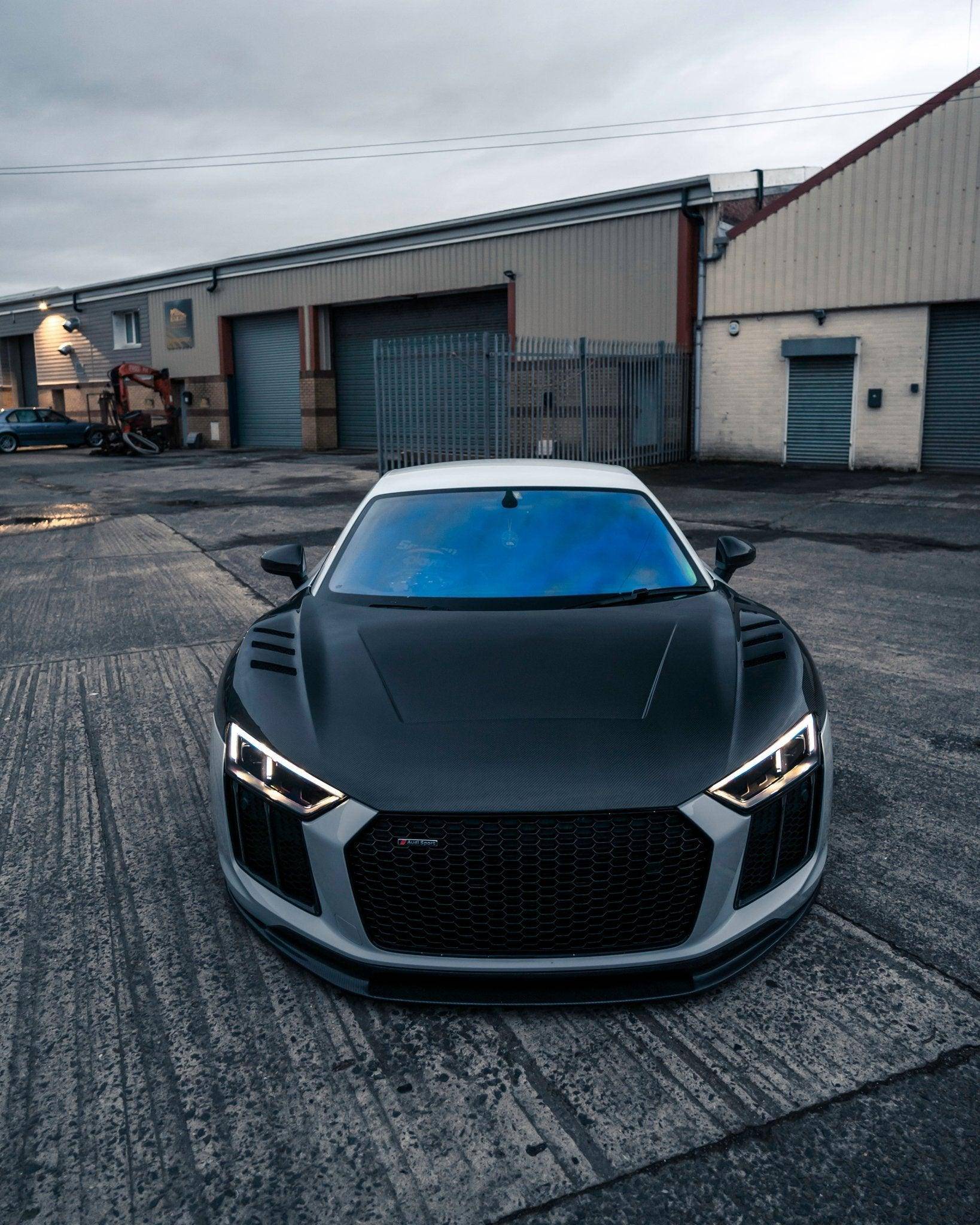 Audi R8 Gen 2 4S Carbon Fibre Competition Front Bonnet - AUTOID® - Front Hood - FORM Industries