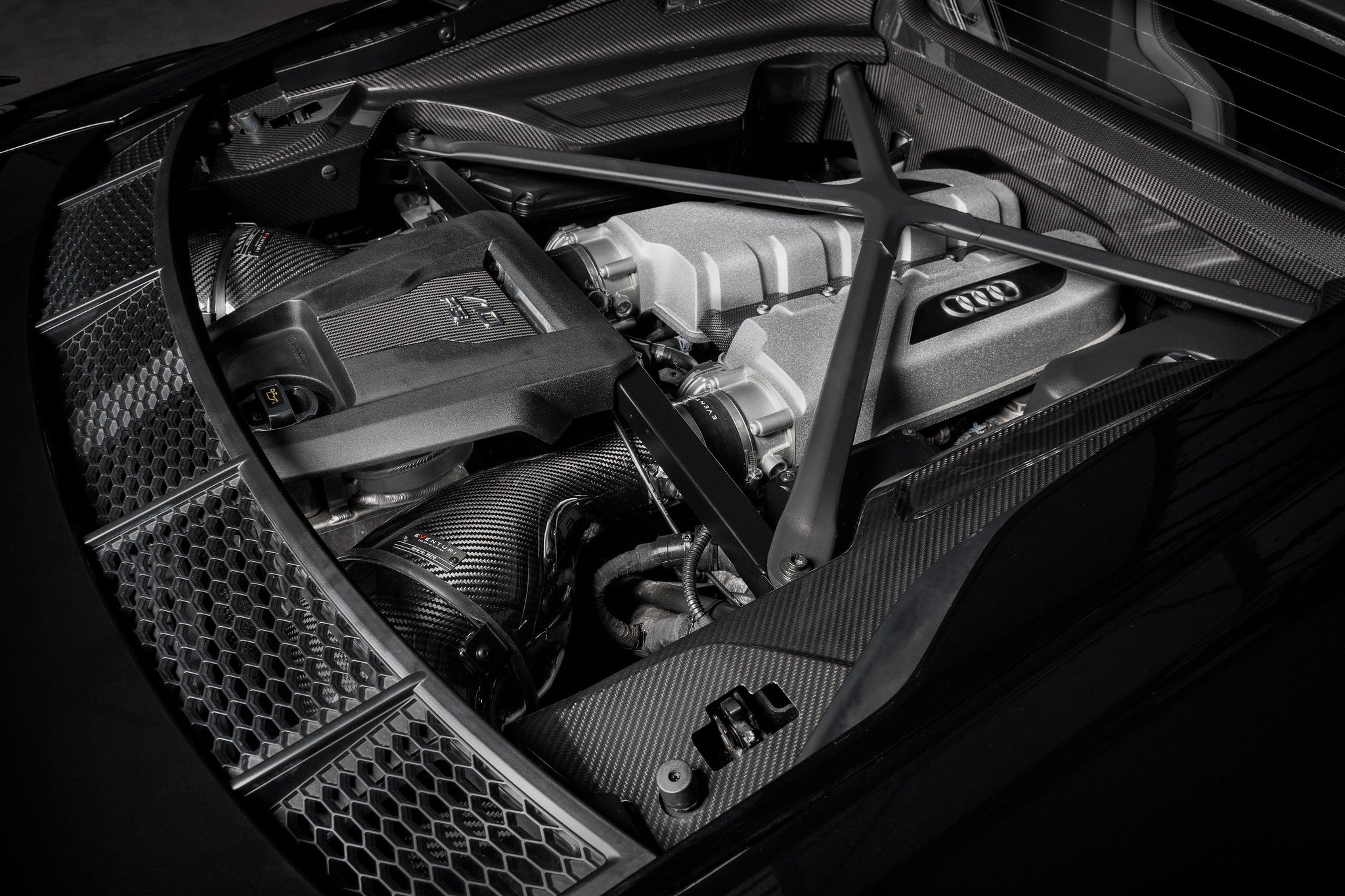 Audi R8 Gen 2 4S Eventuri Carbon Fibre Intake Kit - AUTOID - Air Intakes - Eventuri