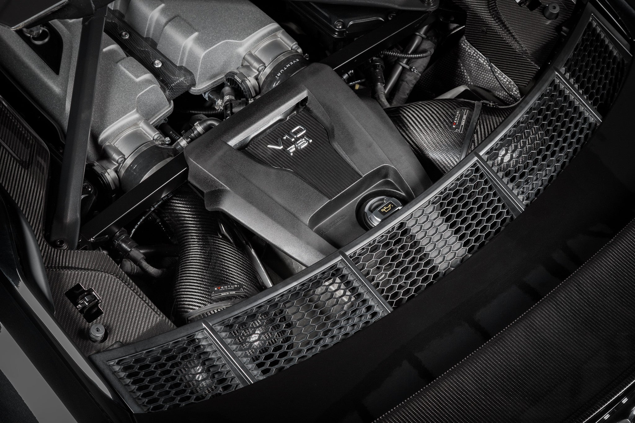 Audi R8 Gen 2 4S Eventuri Carbon Fibre Intake Kit - AUTOID - Air Intakes - Eventuri