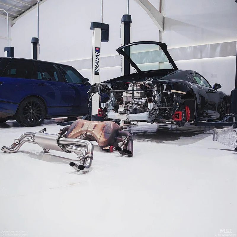 Audi R8 Gen 2 4S Quicksilver Exhaust System with Sound Architect (2016-2019) - AUTOID® - Exhaust System - Quicksilver Exhausts
