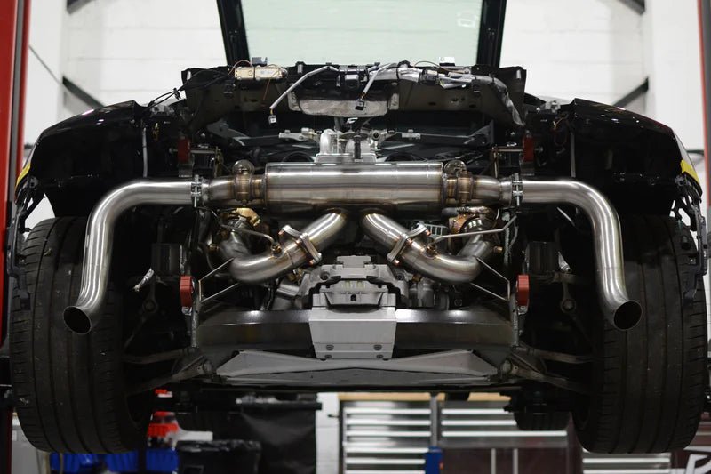 Audi R8 Gen 2 Facelift 4S (OPF/GPF) Quicksilver Exhaust System with Sound Architect (2020+) - AUTOID® - Exhaust System - Quicksilver Exhausts