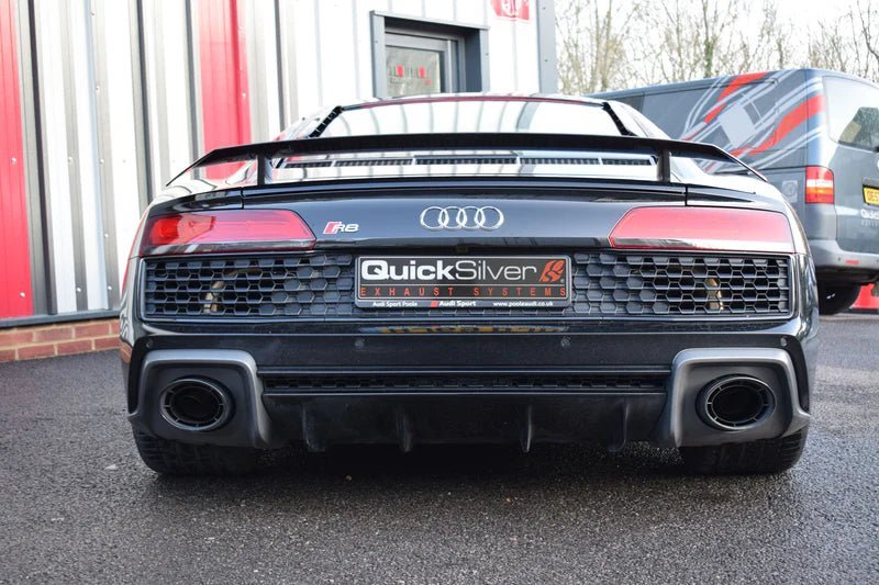 Audi R8 Gen 2 Facelift 4S (OPF/GPF) Quicksilver Exhaust System with Sound Architect (2020+) - AUTOID® - Exhaust System - Quicksilver Exhausts