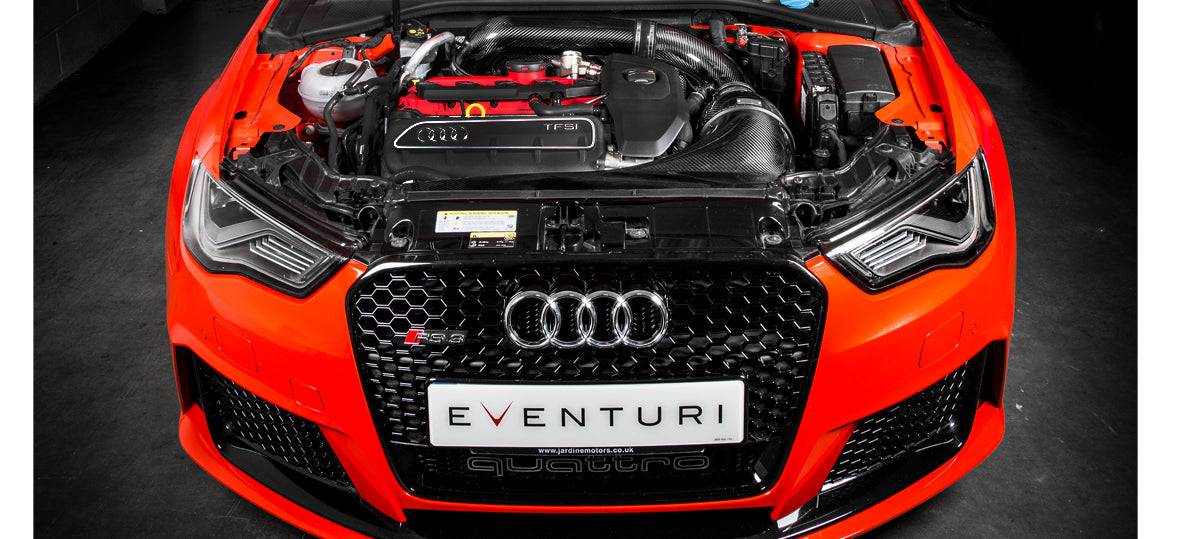 Audi RS3 8V Gen 1 Eventuri Carbon Fibre Intake Kit (2012 - 2020) - AUTOID - Air Intakes - Eventuri