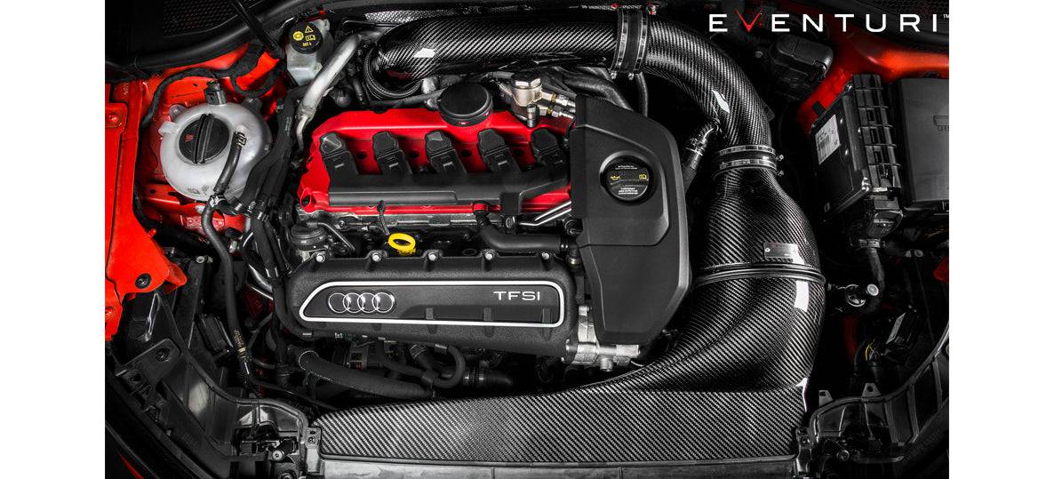 Audi RS3 8V Gen 1 Eventuri Carbon Fibre Intake Kit (2012 - 2020) - AUTOID - Air Intakes - Eventuri