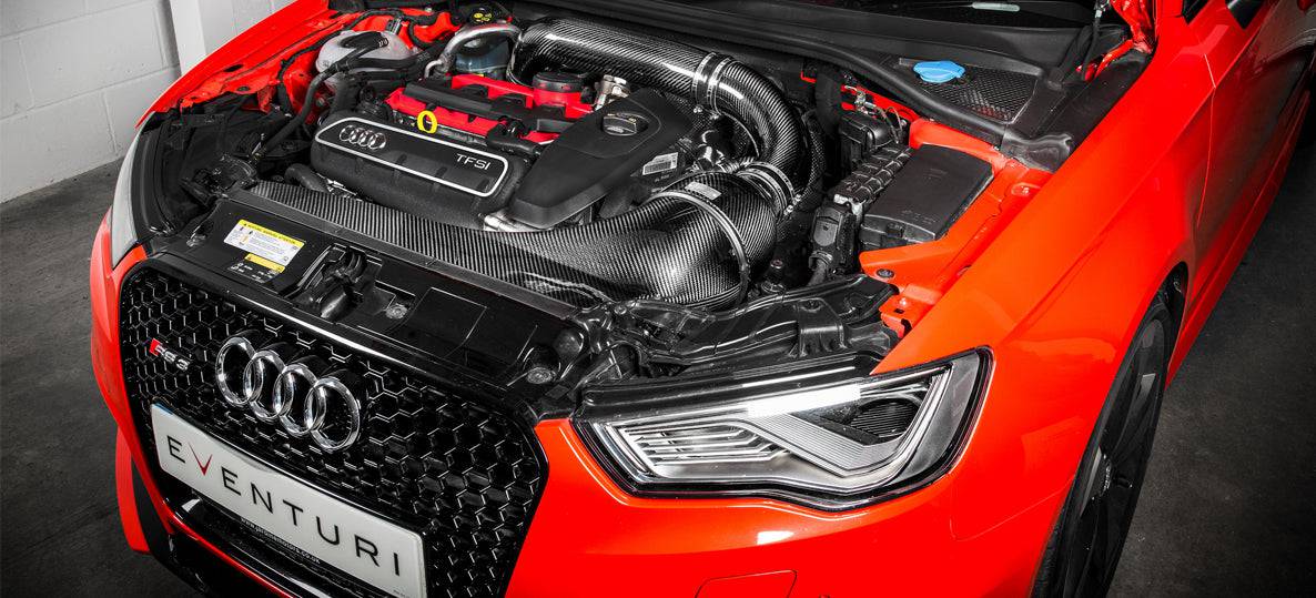 Audi RS3 8V Gen 1 Eventuri Carbon Fibre Intake Kit (2012 - 2020) - AUTOID - Air Intakes - Eventuri