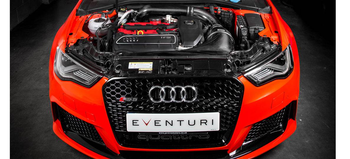 Audi RS3 8V Gen 1 Eventuri Carbon Fibre Intake Kit (2012-2020) - AUTOID® - Air Intakes - Eventuri