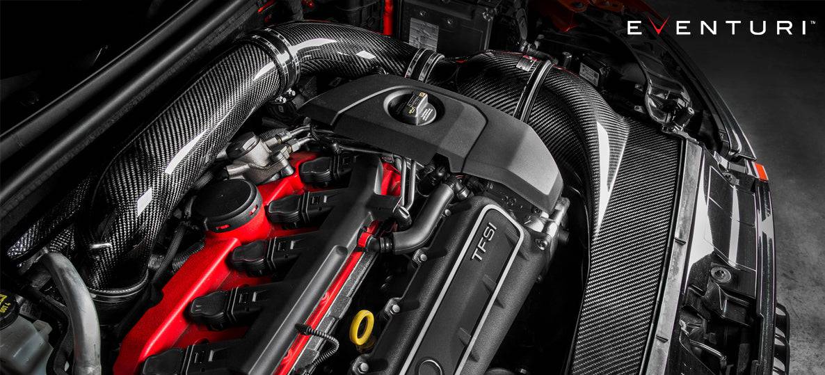 Audi RS3 8V Gen 1 Eventuri Carbon Fibre Intake Kit (2012-2020) - AUTOID® - Air Intakes - Eventuri