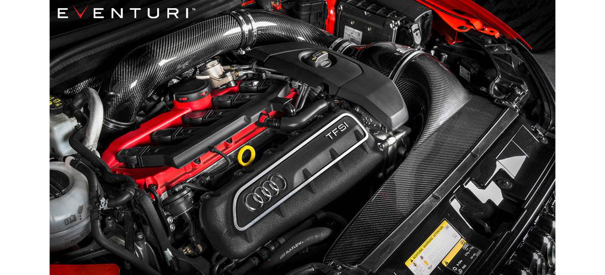 Audi RS3 8V Gen 1 Eventuri Carbon Fibre Intake Kit (2012-2020) - AUTOID® - Air Intakes - Eventuri