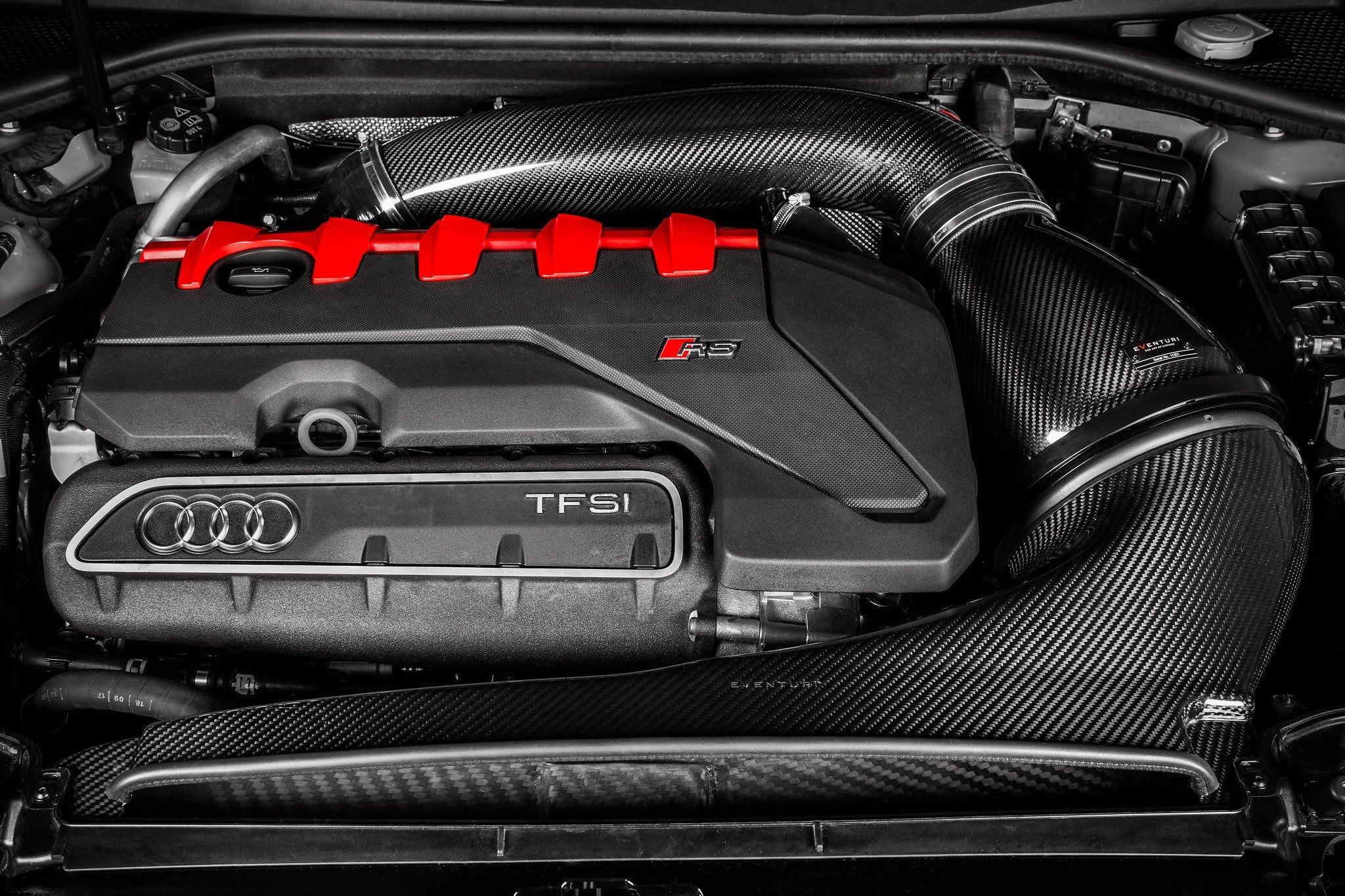 Audi RS3 8V Gen 2 & TTRS 8S Eventuri Carbon Fibre Intake System (DAZA/DWNA Engines) - AUTOID® - Air Intakes - Eventuri