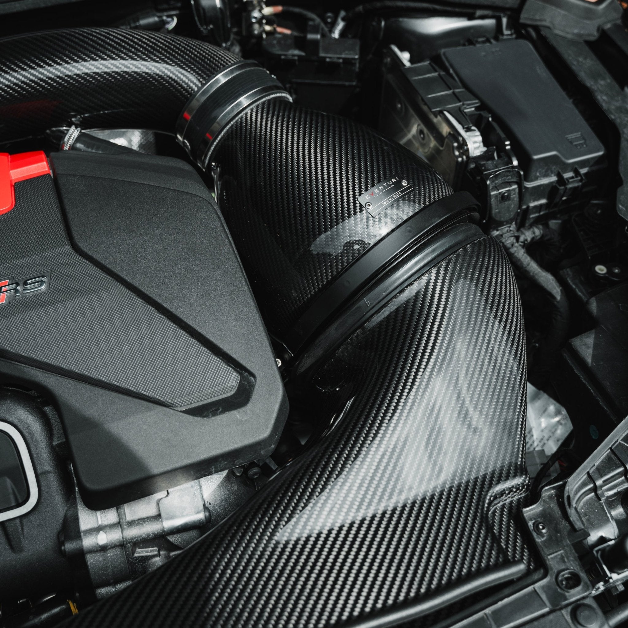 Audi RS3 8Y Eventuri Carbon Fibre Intake Kit (2020+, 8Y) - AUTOID - Air Intakes - Eventuri