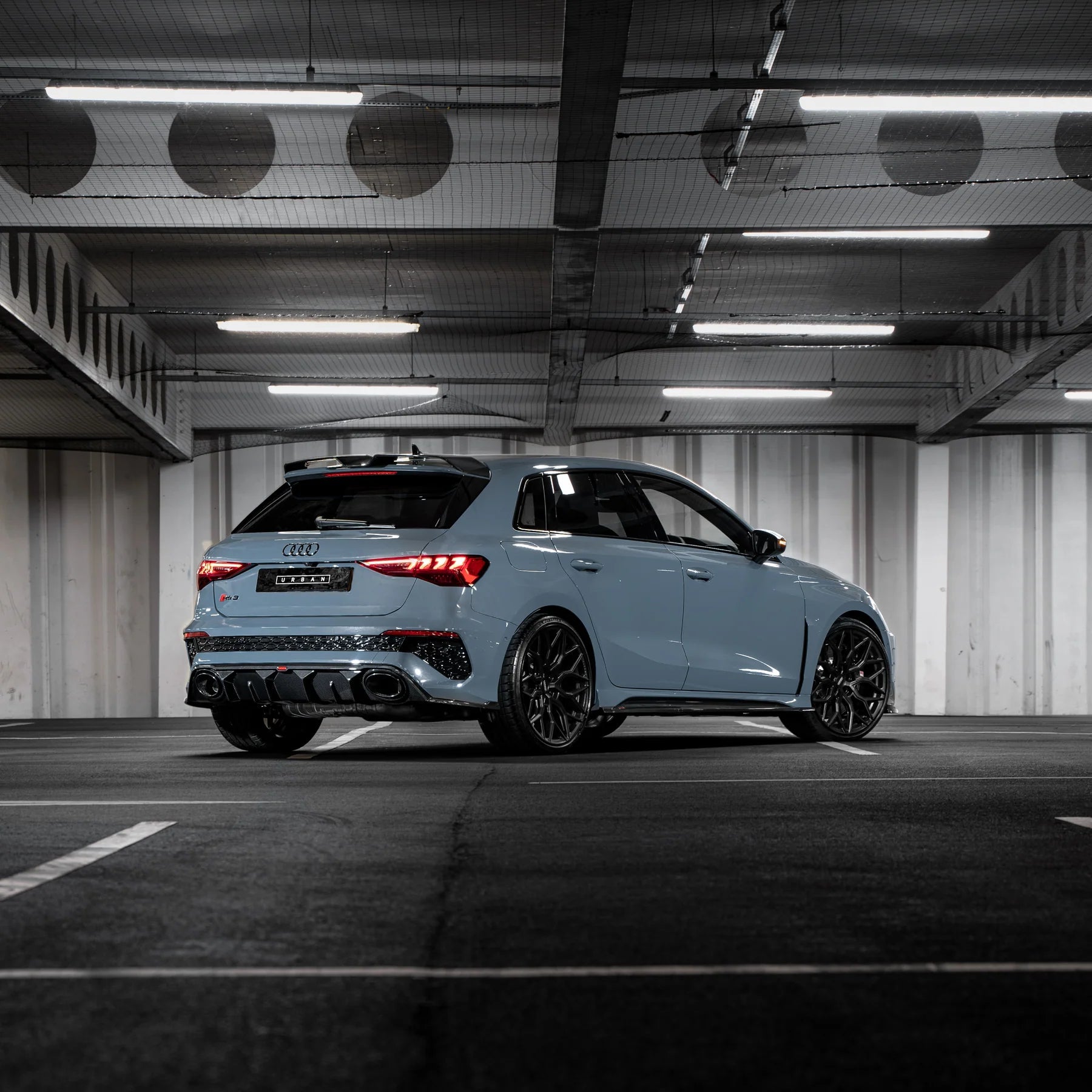 Audi RS3 8Y Hatchback Carbon Fibre Full Body Kit by Urban (2020-2024) - AUTOID® - Styling Kit - Urban Automotive