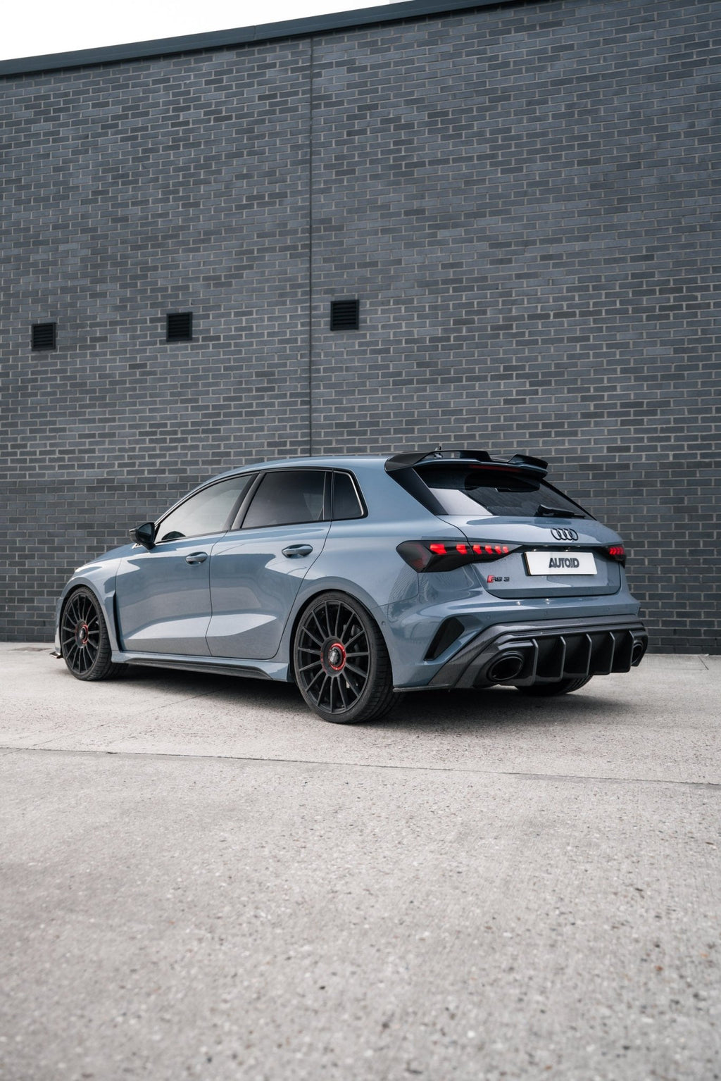 Audi RS3 8Y LCI Pre-Preg Carbon Fibre Rear Diffuser by AP (2024+) - AUTOID® - Rear Diffusers - Automotive Passion
