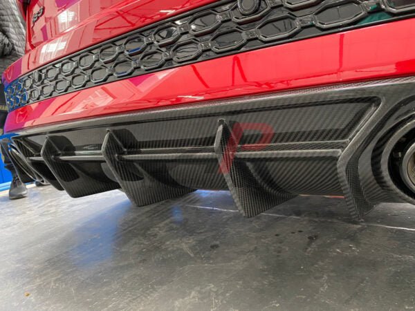 Audi RS3 8Y Pre - Preg Carbon Fibre Rear Diffuser by AP (2020+) - AUTOID - Rear Diffusers - Automotive Passion