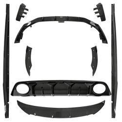 Audi RS3 8Y Saloon Carbon Fibre Full Body Kit by Urban (2020-2024) - AUTOID® - Styling Kit - Urban Automotive