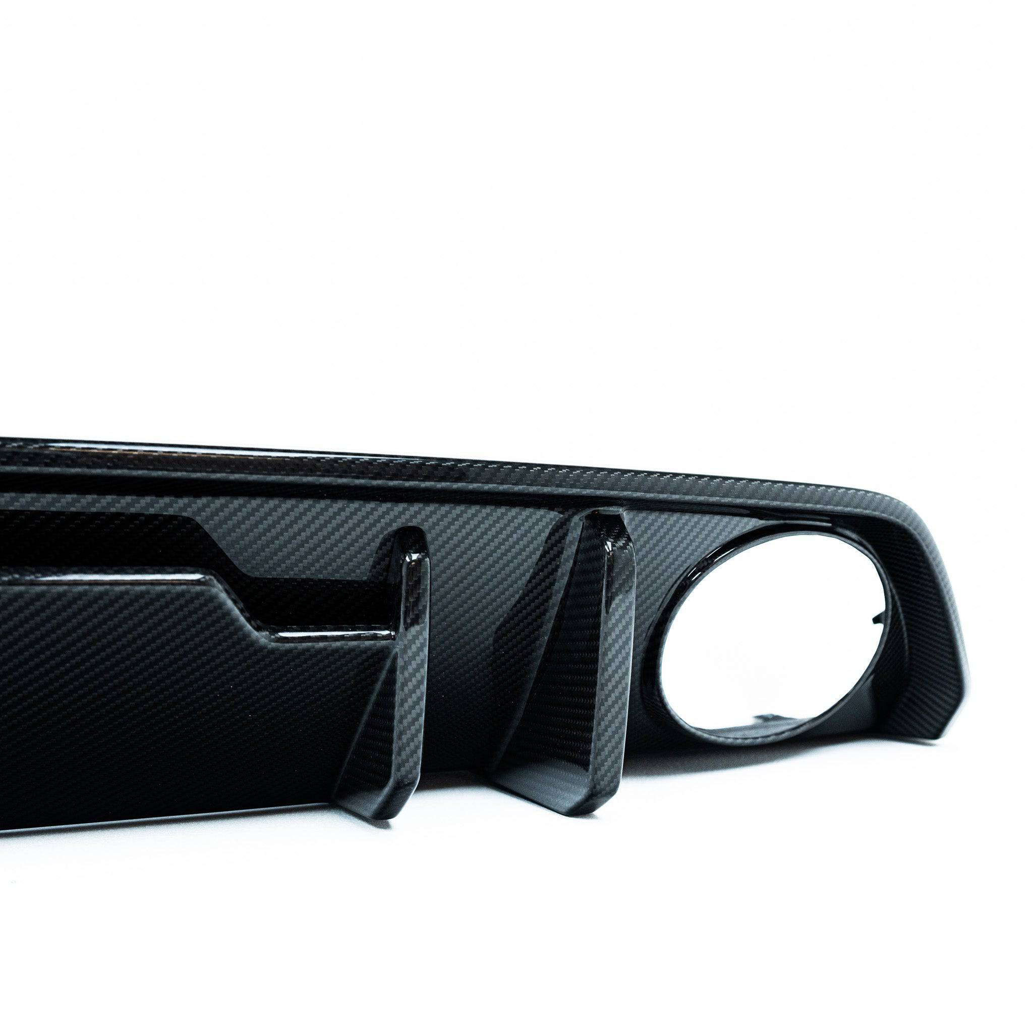 Audi RS3 Saloon 8Y Pre-Preg Carbon Fibre ID-01 Rear Diffuser by FORM (2020-2024) - AUTOID® - Rear Diffusers - FORM Industries