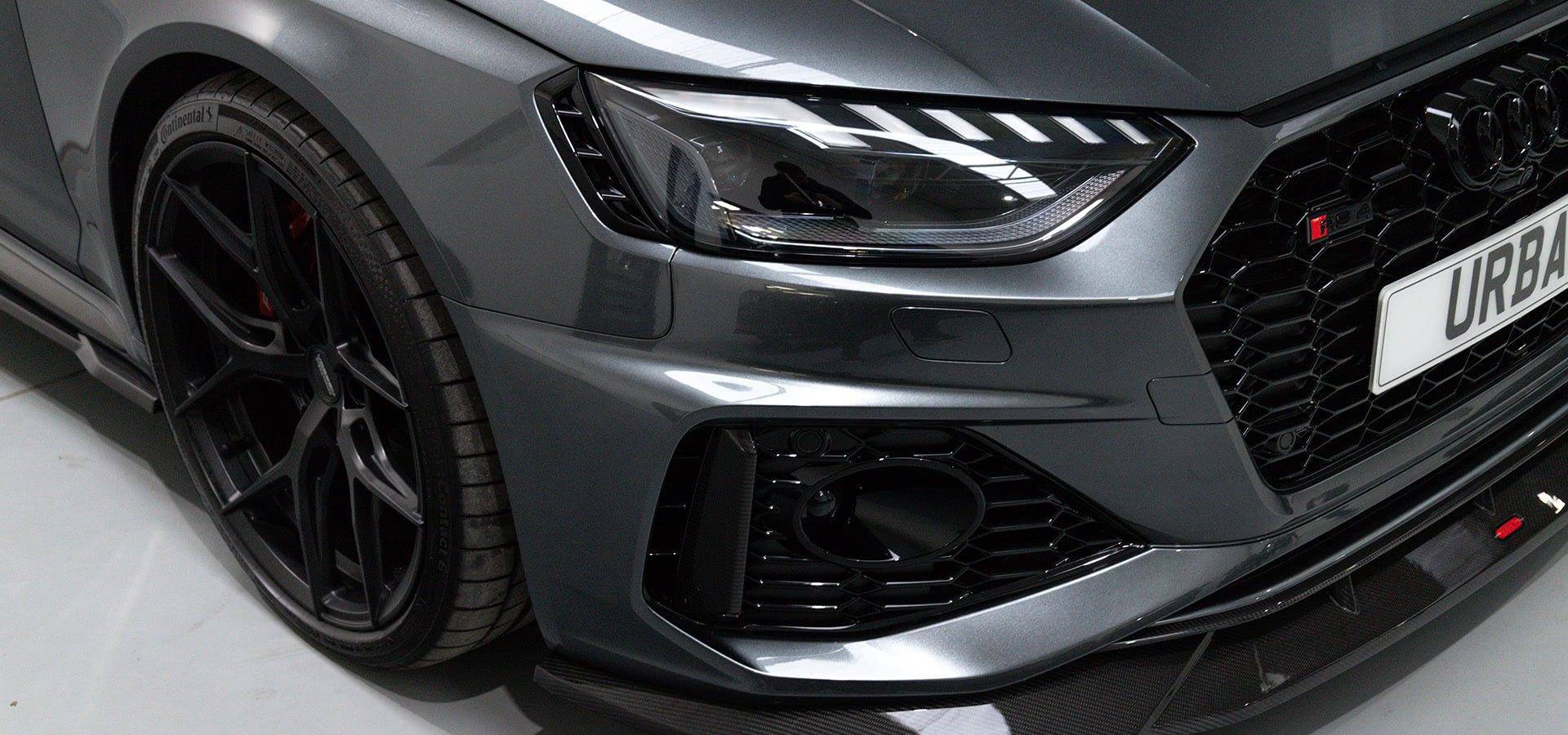 Audi RS4 B9.5 Carbon Fibre Front Bumper Splitter by Urban (2021+), Front Lips & Splitters, Urban Automotive - AUTOID | Premium Automotive Accessories