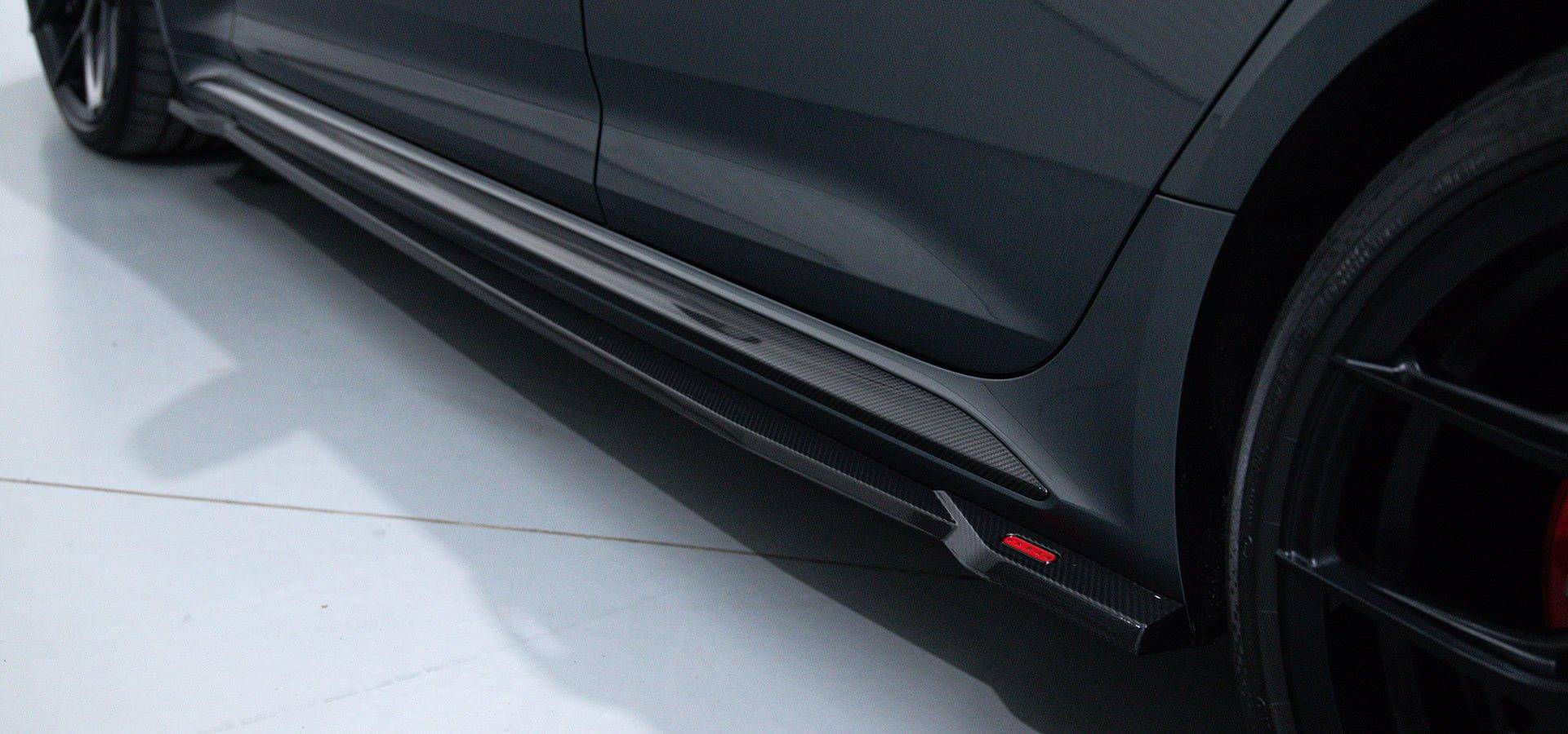 Audi RS4 B9.5 Carbon Fibre Lower Side Skirts by Urban (2021+), Side Skirts & Winglets, Urban Automotive - AUTOID | Premium Automotive Accessories