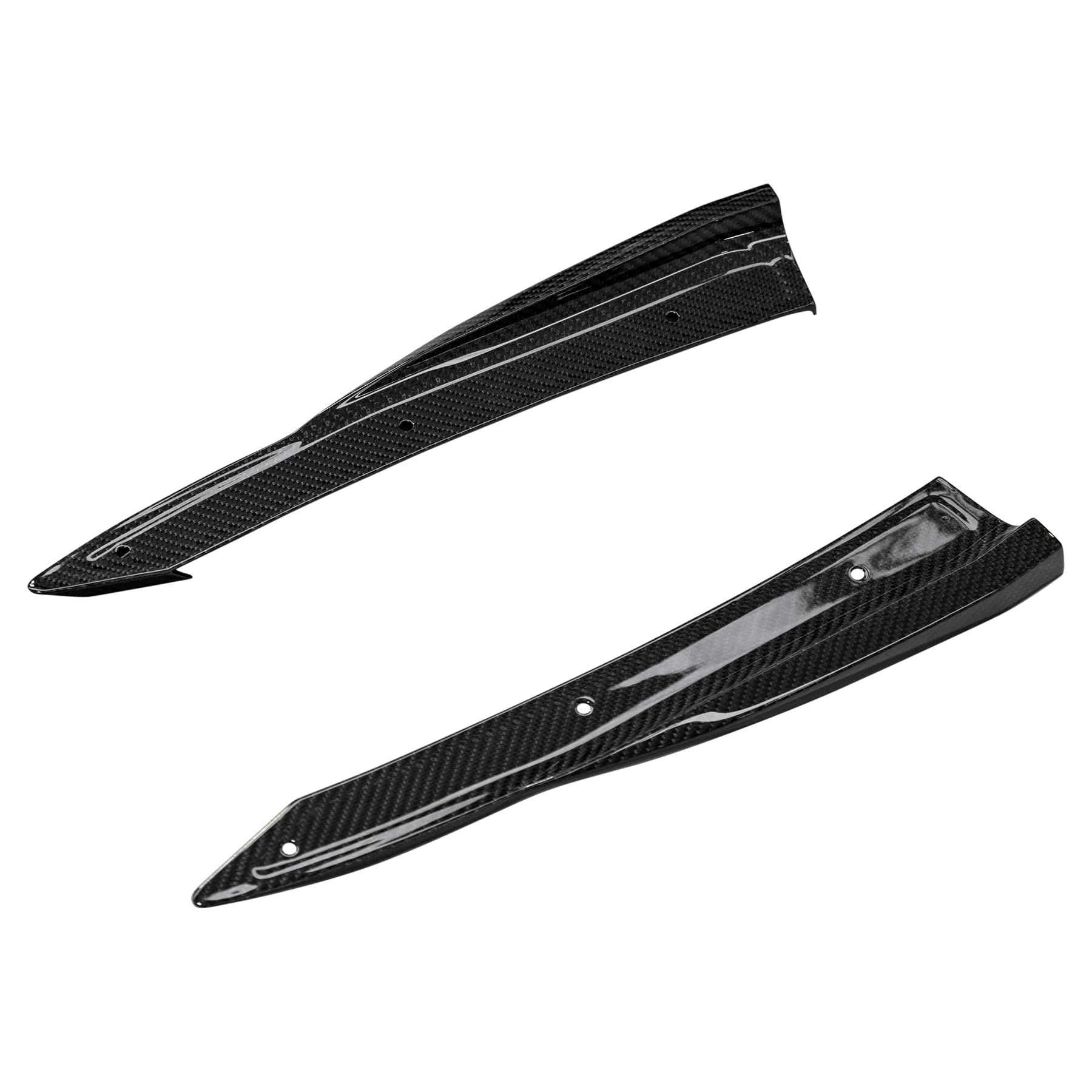 Audi RS4 B9.5 Carbon Fibre Rear Bumper Splitters by Urban (2021+) - AUTOID - Rear Diffusers - Urban Automotive