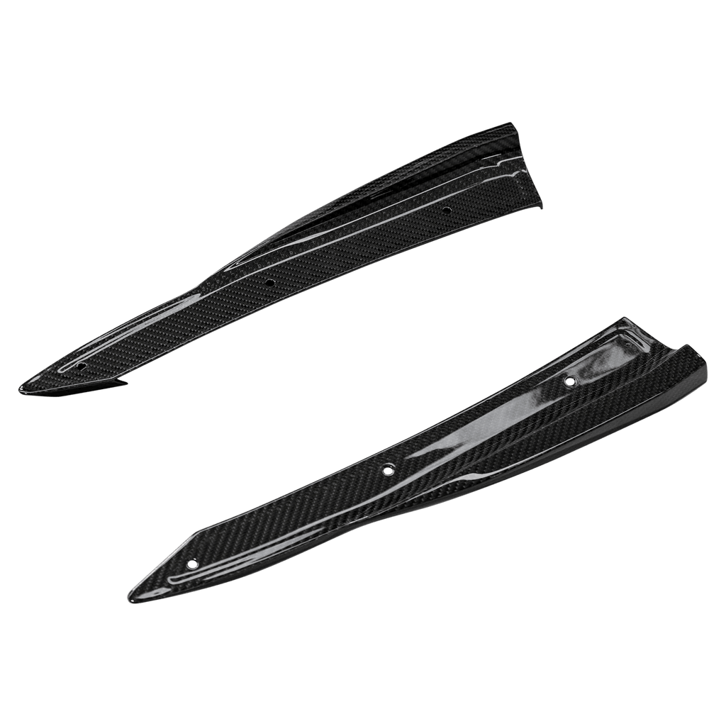 Audi RS4 B9.5 Carbon Fibre Rear Bumper Splitters by Urban (2021+) - AUTOID® - Rear Diffusers - Urban Automotive