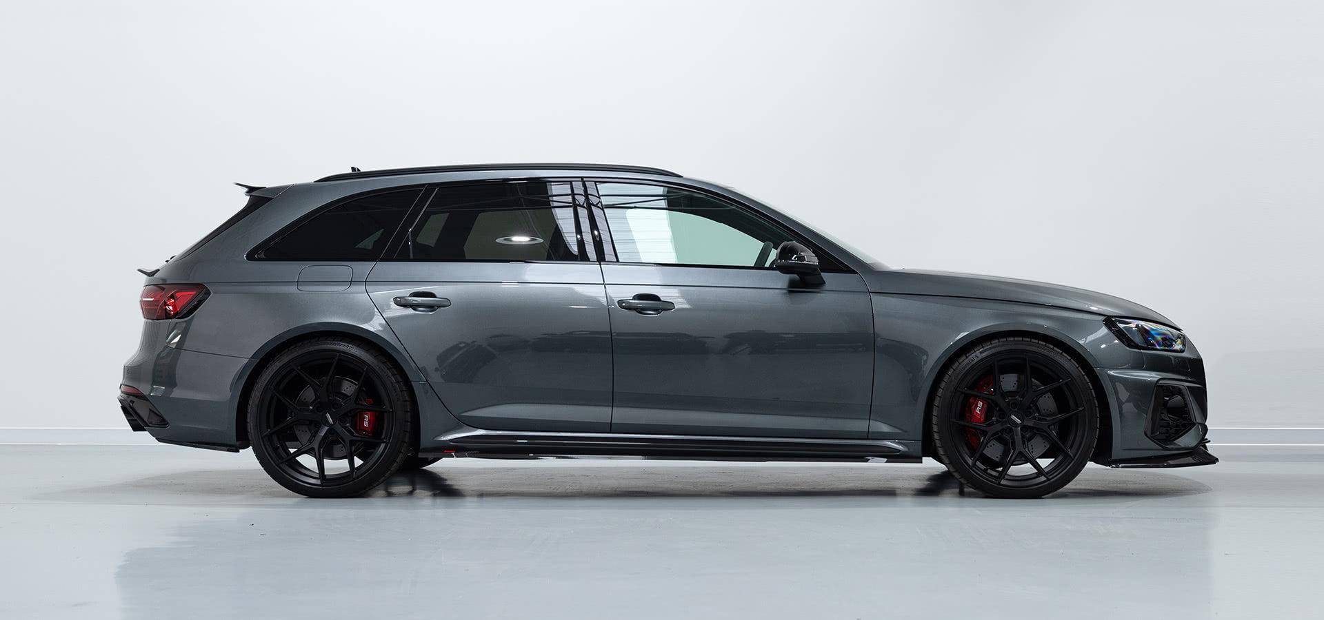 Audi RS4 B9.5 Carbon Fibre Rear Lower Lip Spoiler by Urban (2021+) - AUTOID - Rear Spoilers - Urban Automotive