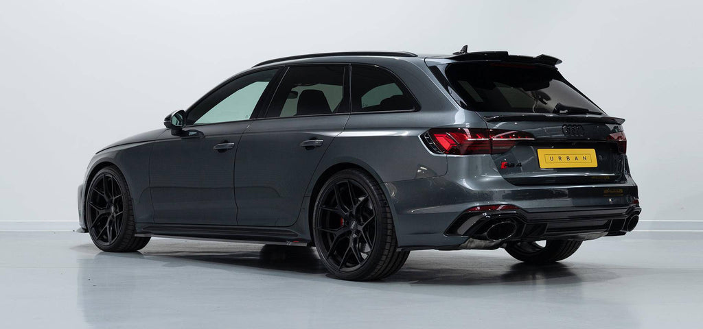 Audi RS4 B9.5 Carbon Fibre Rear Lower Lip Spoiler by Urban (2021+) - AUTOID - Rear Spoilers - Urban Automotive