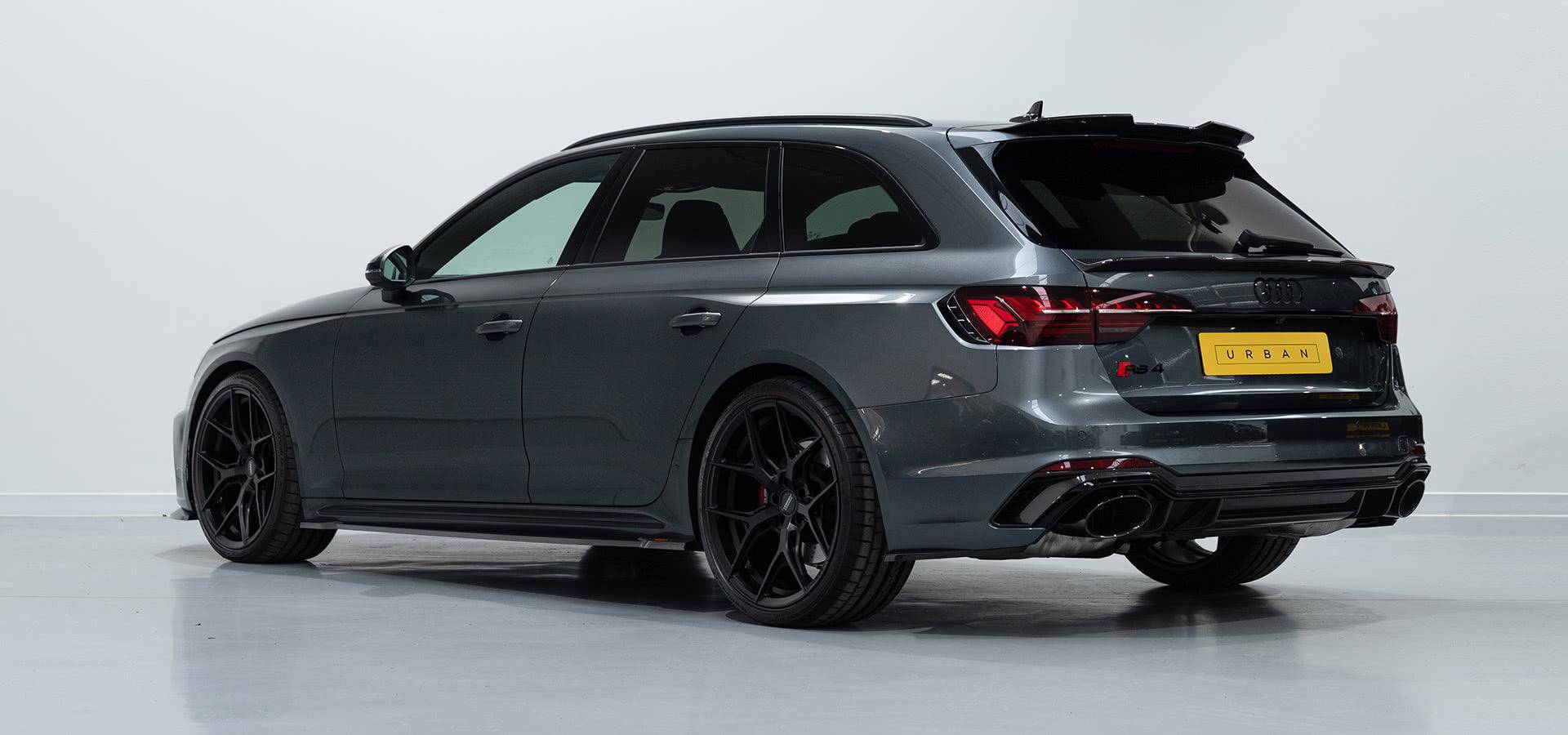 Audi RS4 B9.5 Carbon Fibre Rear Lower Lip Spoiler by Urban (2021+) - AUTOID - Rear Spoilers - Urban Automotive