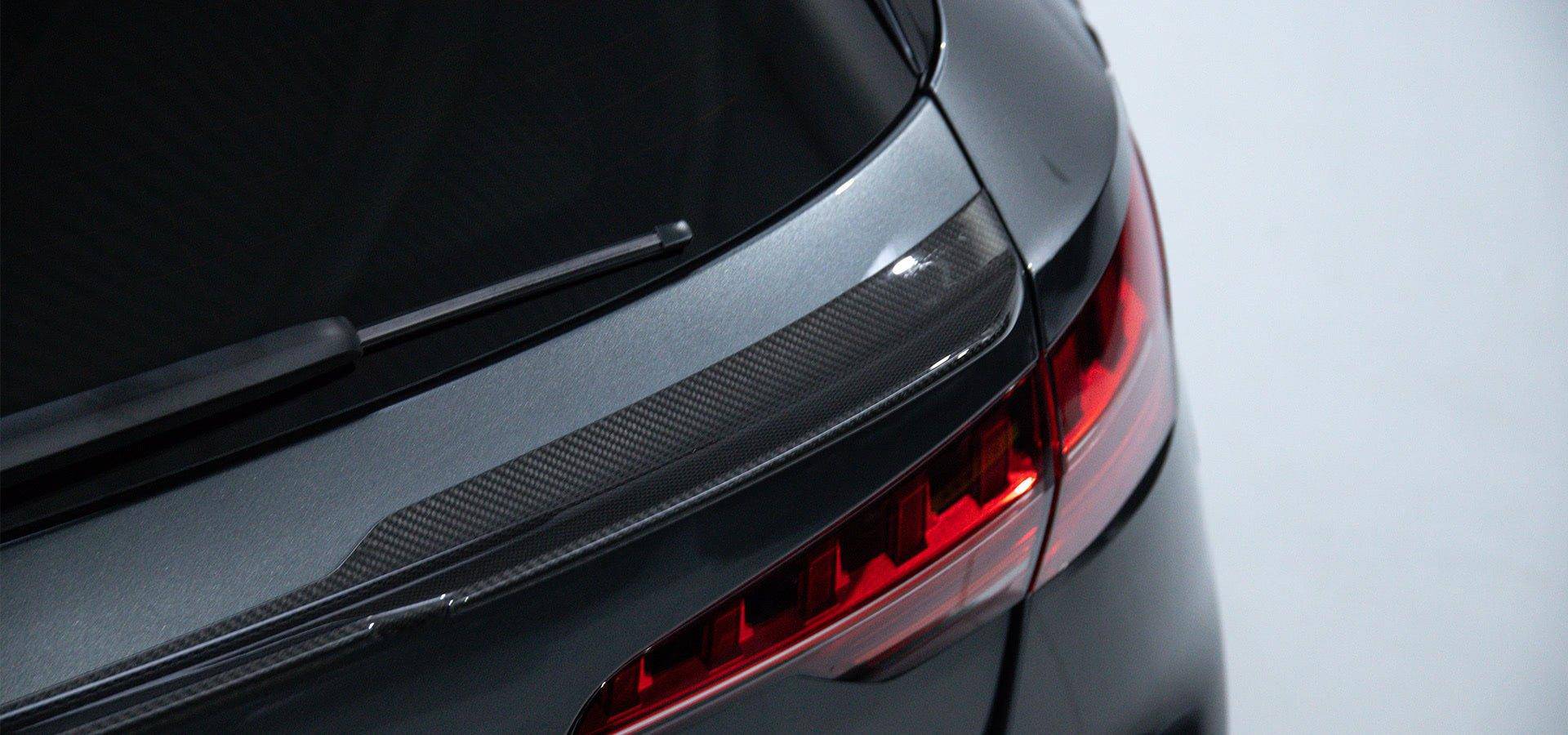 Audi RS4 B9.5 Carbon Fibre Rear Lower Lip Spoiler by Urban (2021+), Rear Spoilers, Urban Automotive - AUTOID | Premium Automotive Accessories