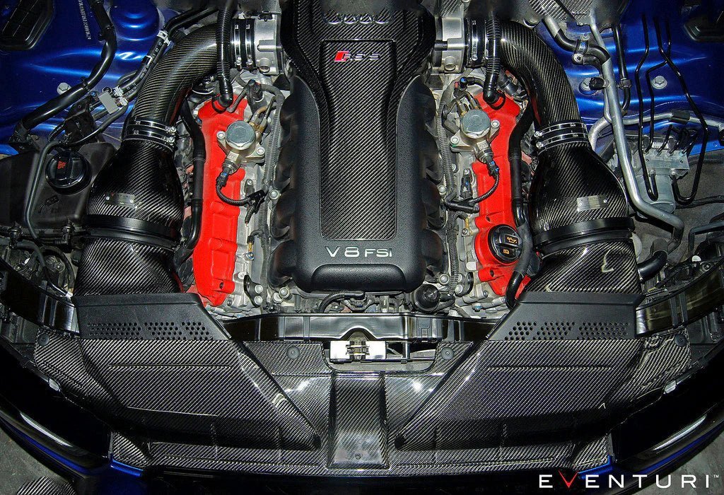 Audi RS4 & RS5 B8 Eventuri Carbon Fibre Intake System - AUTOID® - Air Intakes - Eventuri