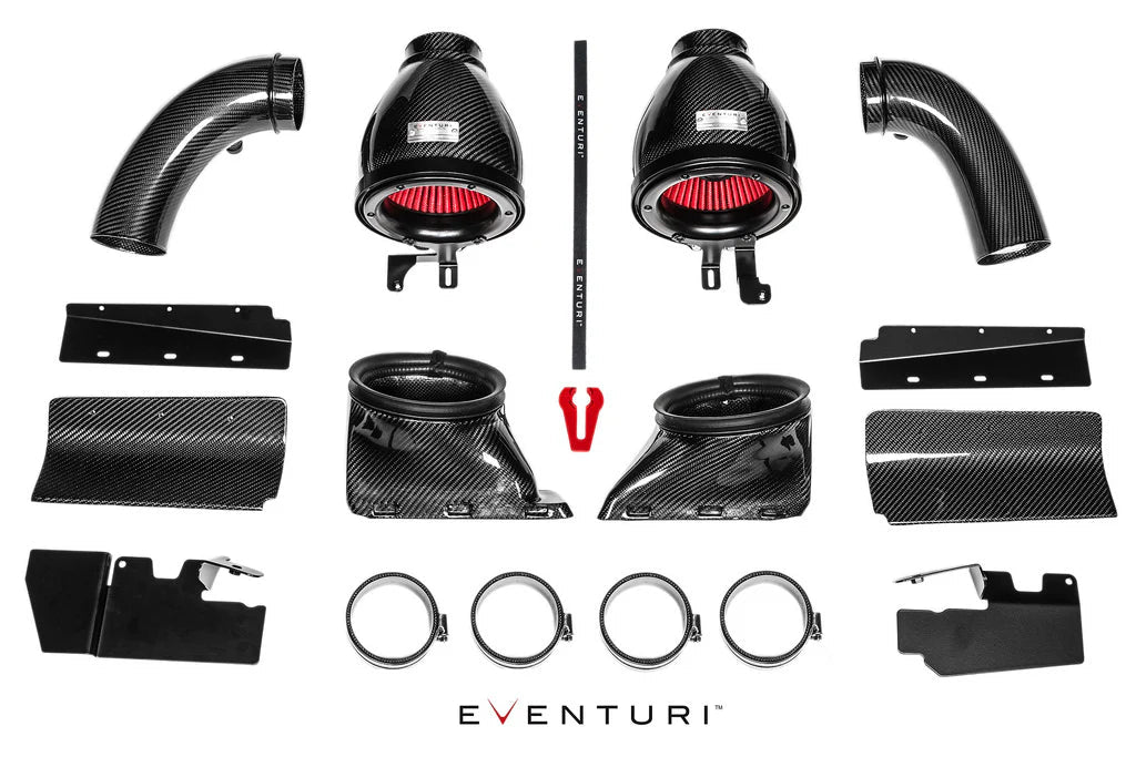 Audi RS4 & RS5 B8 Eventuri Carbon Fibre Intake System - AUTOID® - Air Intakes - Eventuri